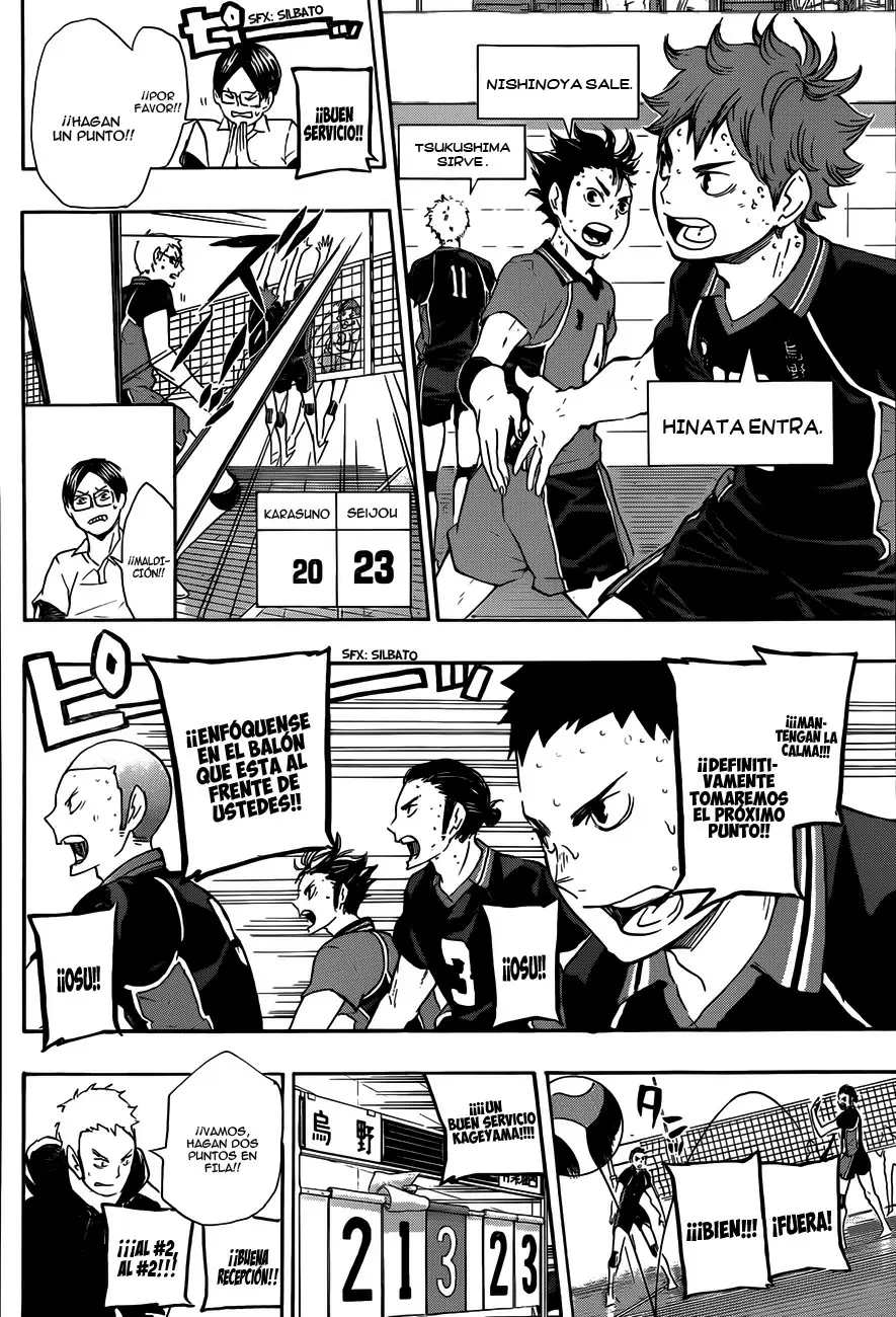 Haikyuu!! capítulo 65, página 6