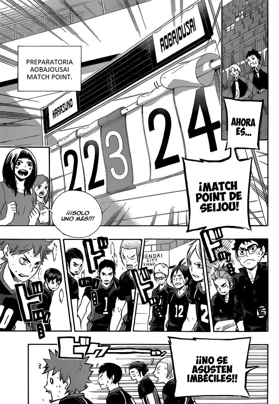 Haikyuu!! capítulo 65, página 13