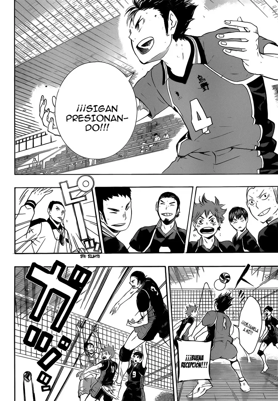Haikyuu!! capítulo 65, página 14