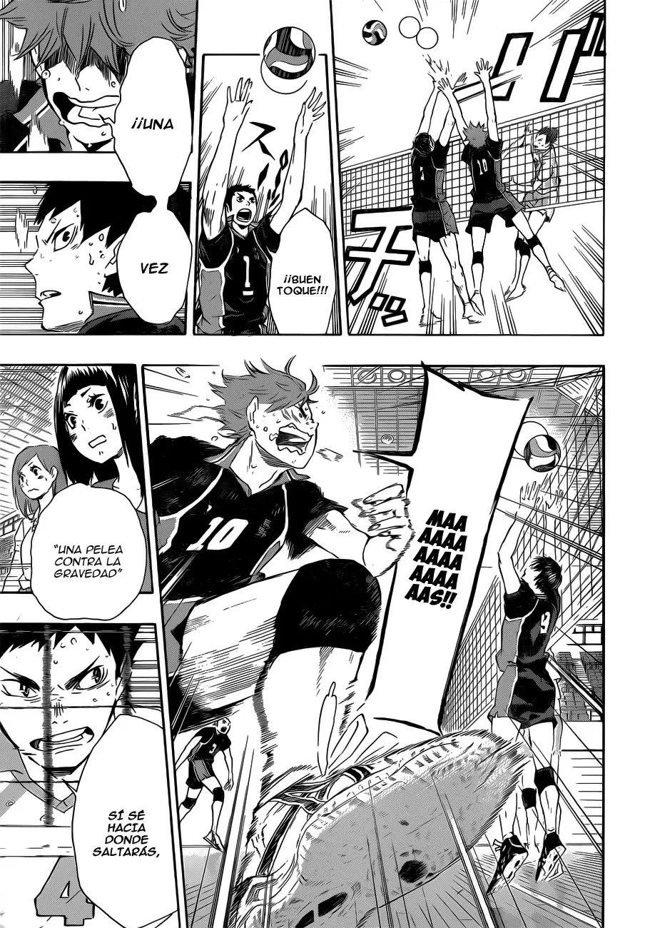 Haikyuu!! capítulo 66, página 9