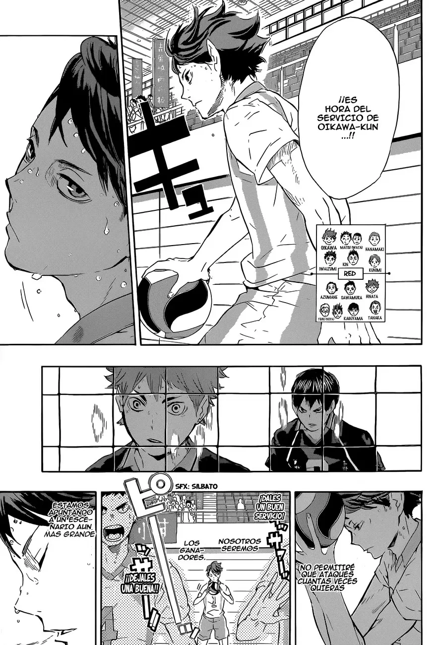 Haikyuu!! capítulo 66, página 14