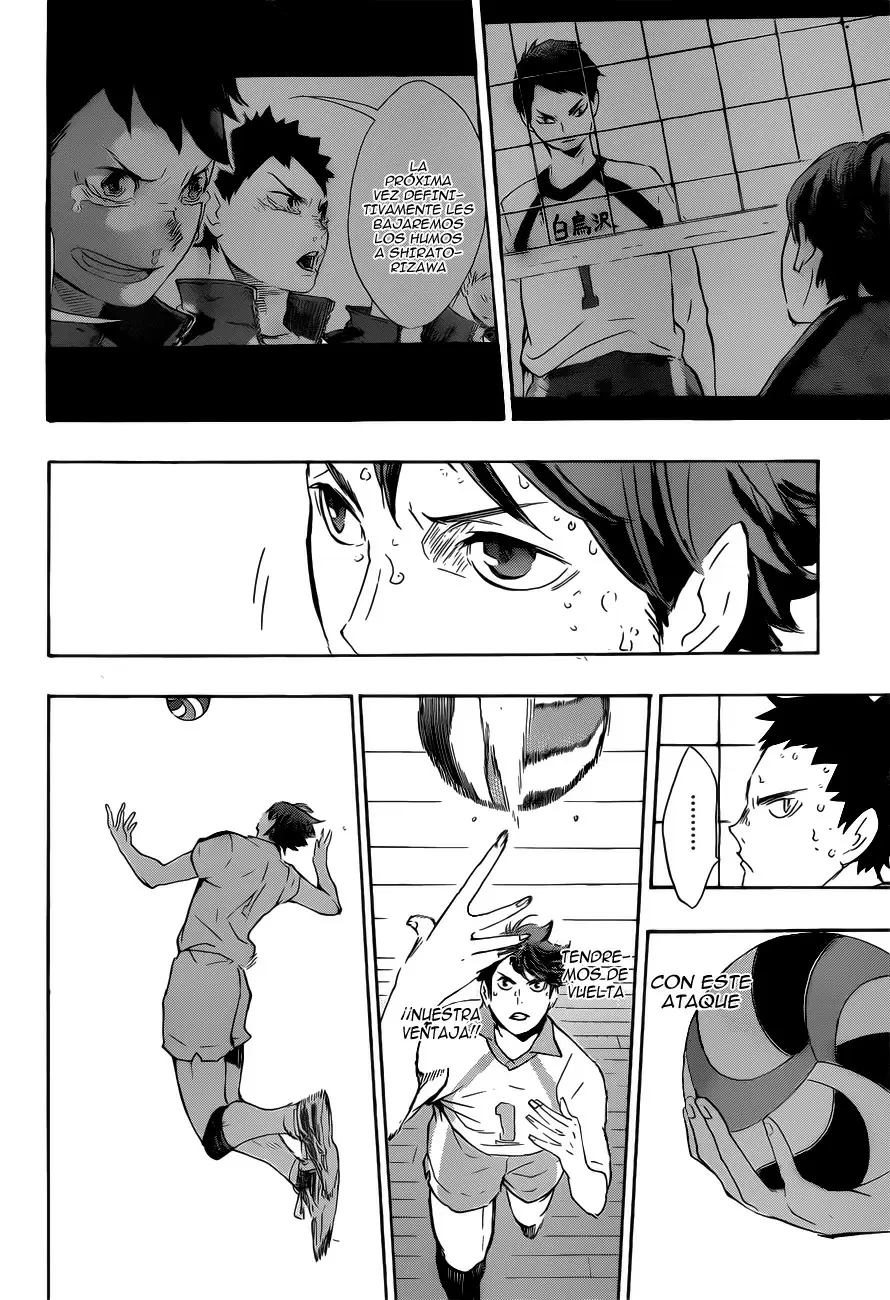 Haikyuu!! capítulo 66, página 15