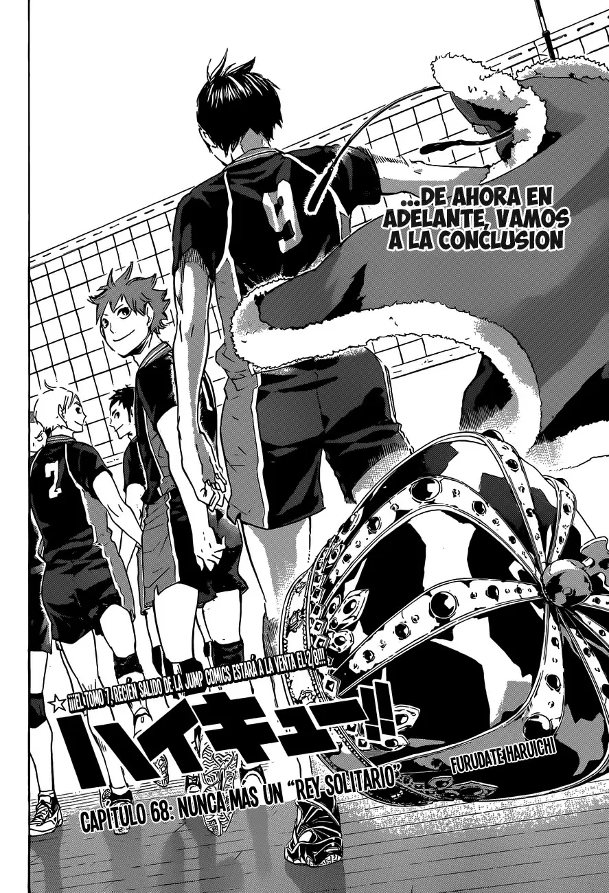 Haikyuu!! capítulo 68, página 2