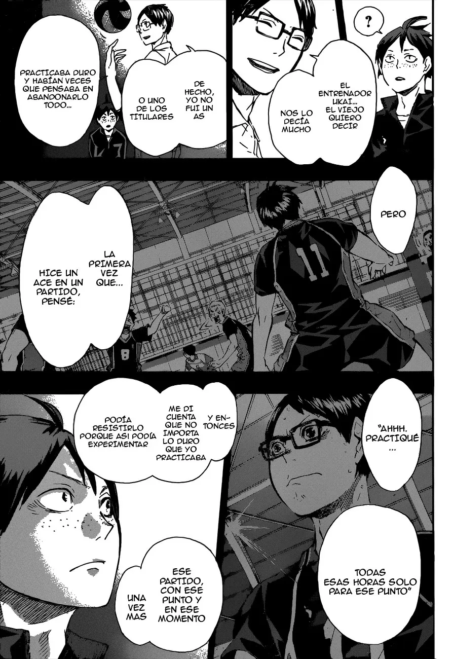 Haikyuu!! capítulo 70, página 11