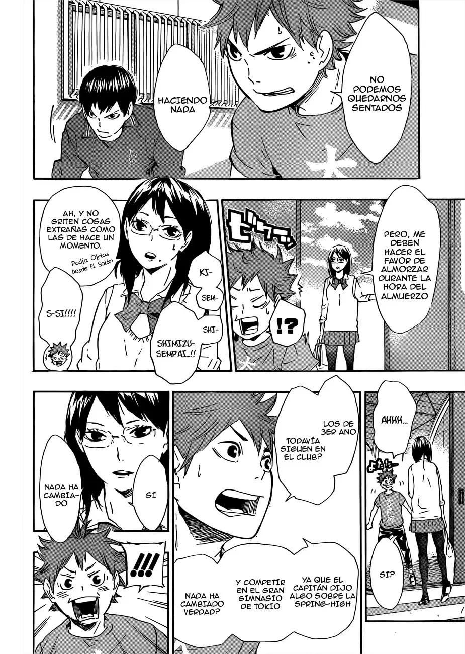 Haikyuu!! capítulo 70, página 18