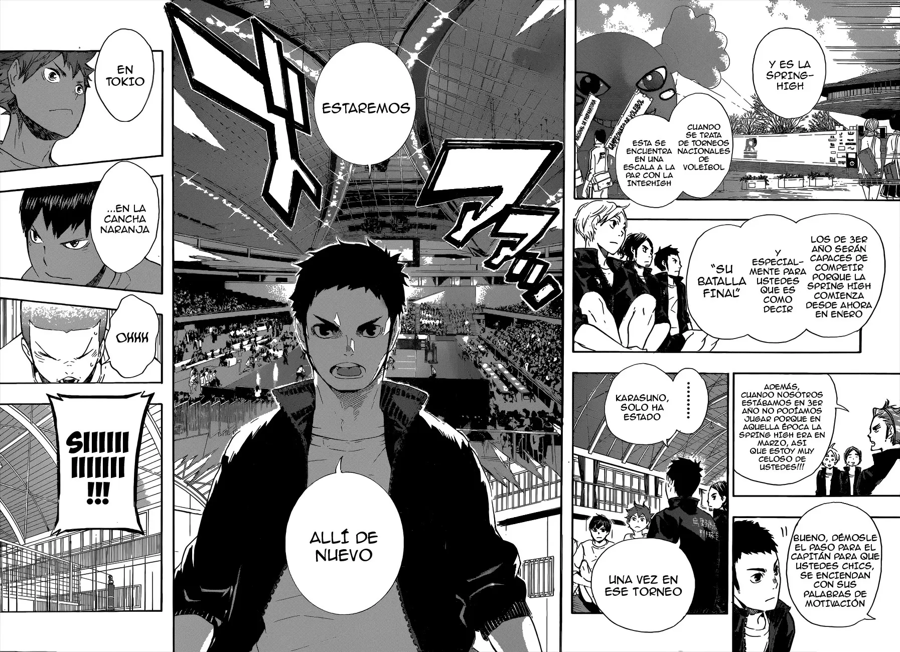 Haikyuu!! capítulo 71, página 15