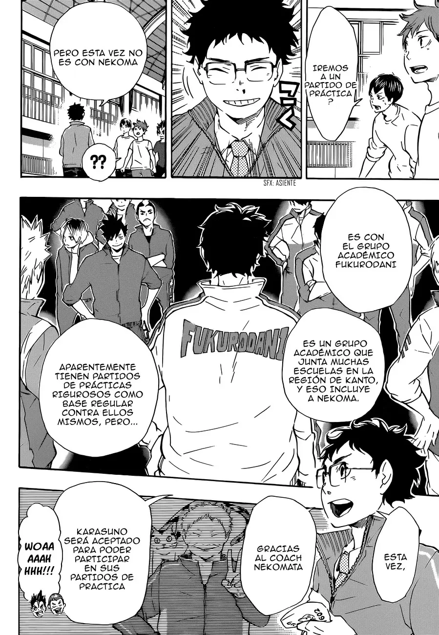 Haikyuu!! capítulo 72, página 8