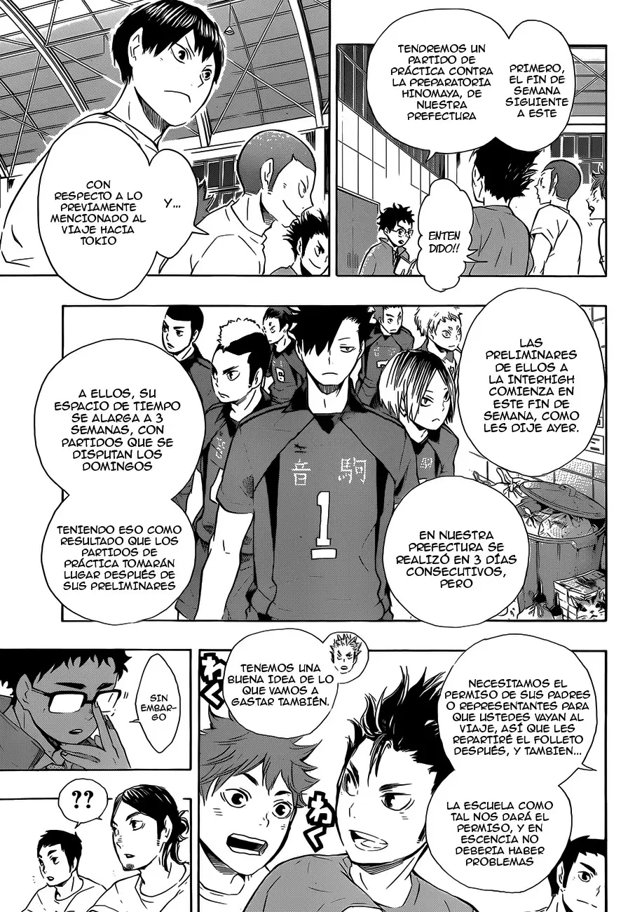 Haikyuu!! capítulo 72, página 17