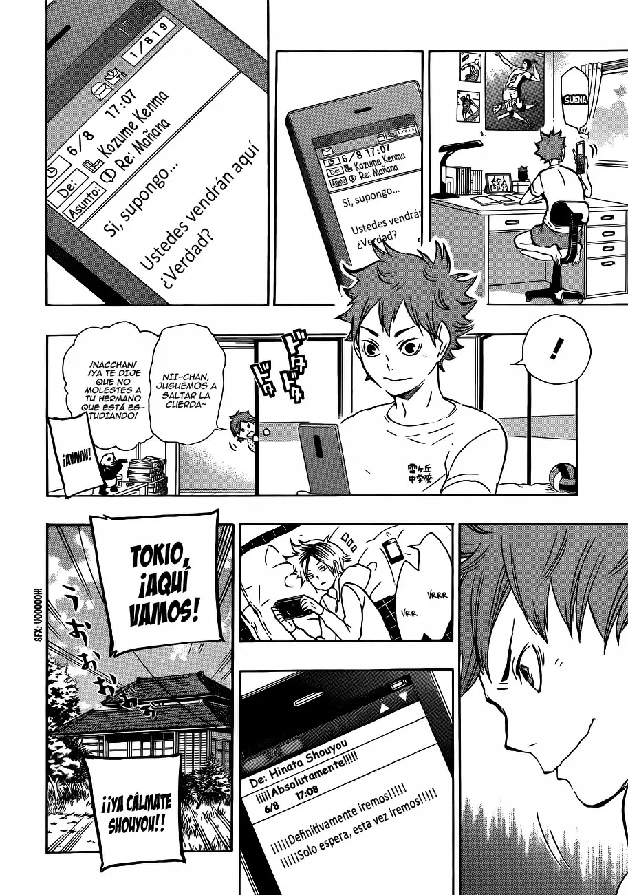 Haikyuu!! capítulo 73, página 16
