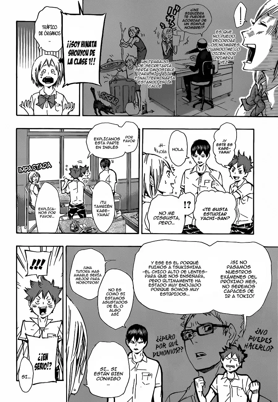 Haikyuu!! capítulo 74, página 8