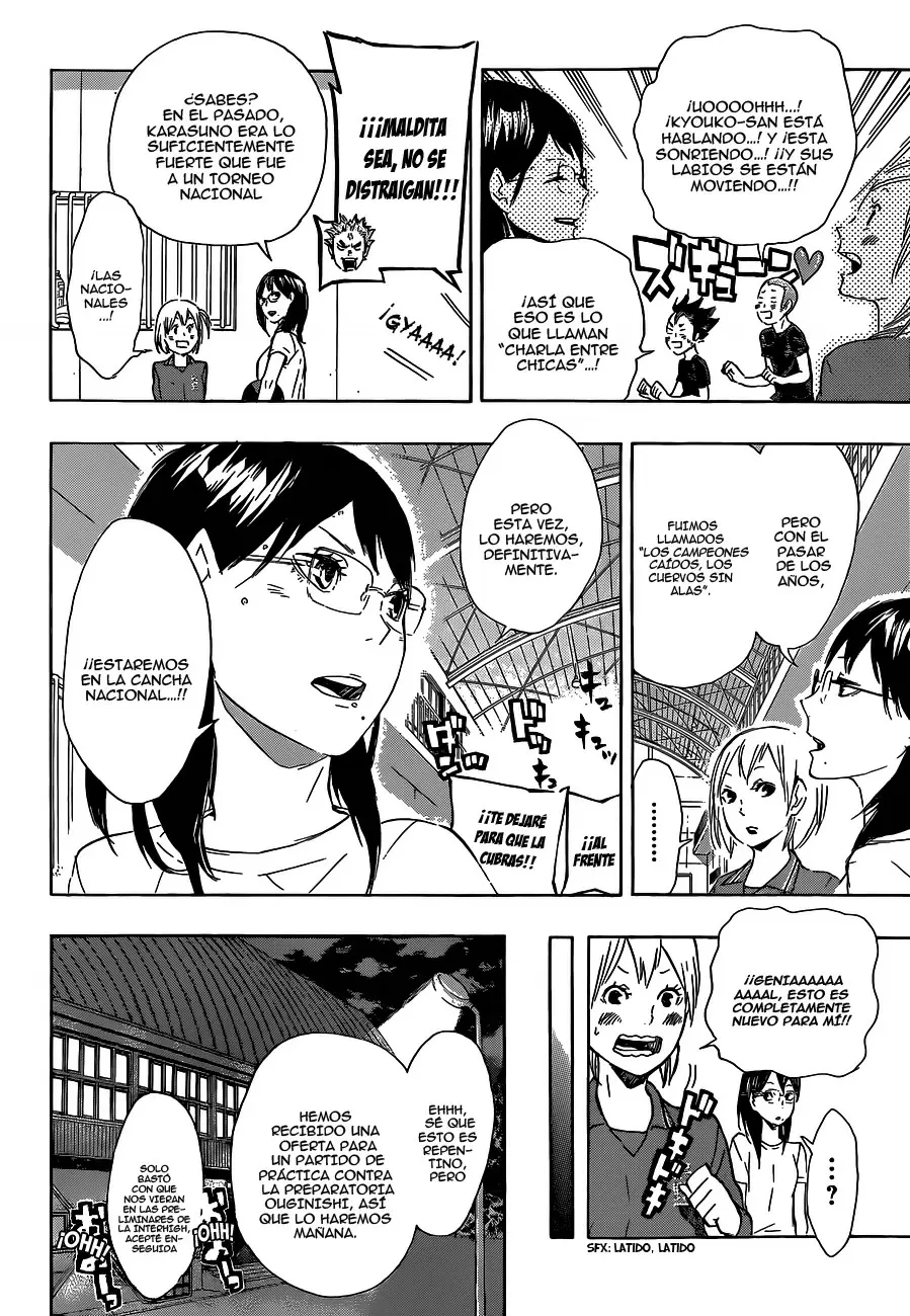 Haikyuu!! capítulo 74, página 18