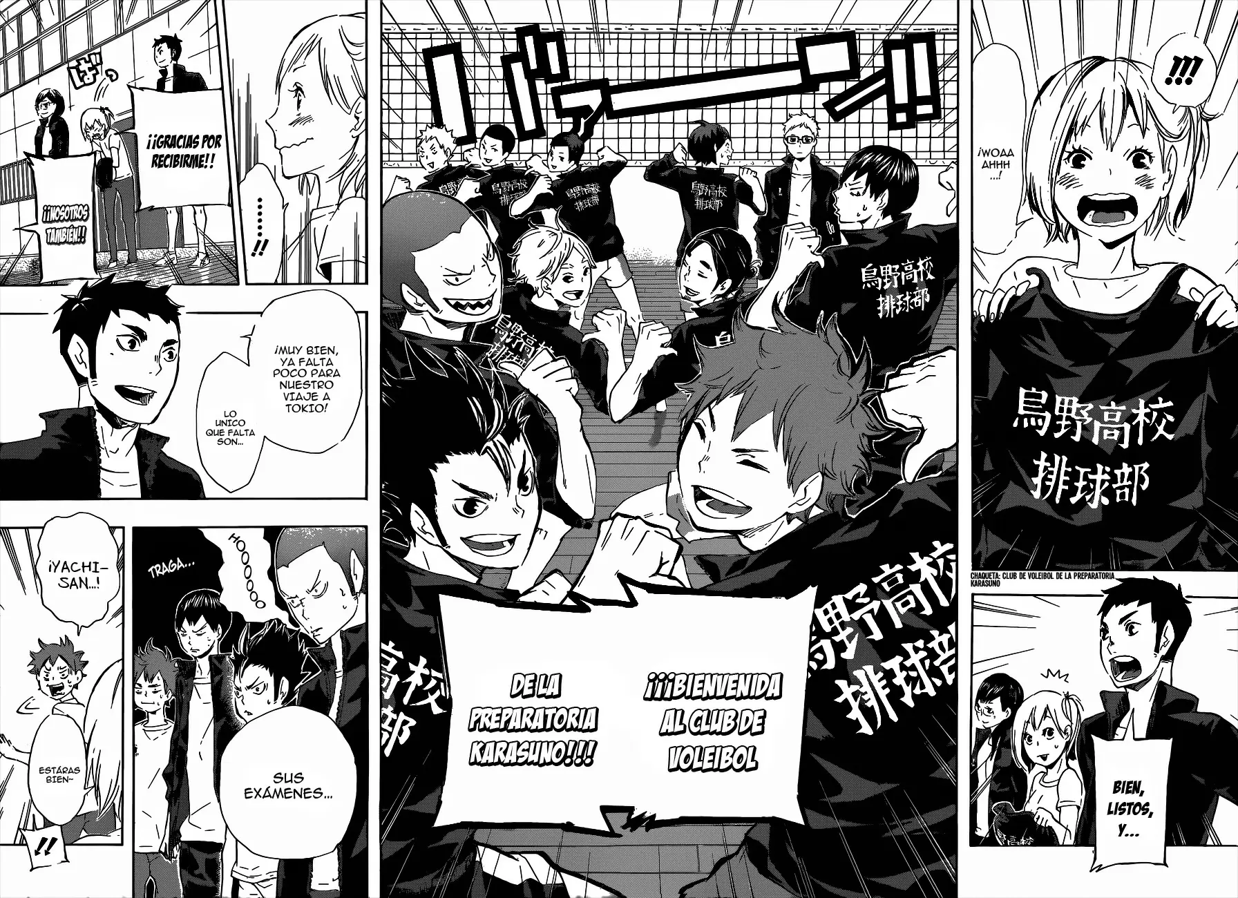Haikyuu!! capítulo 76, página 15