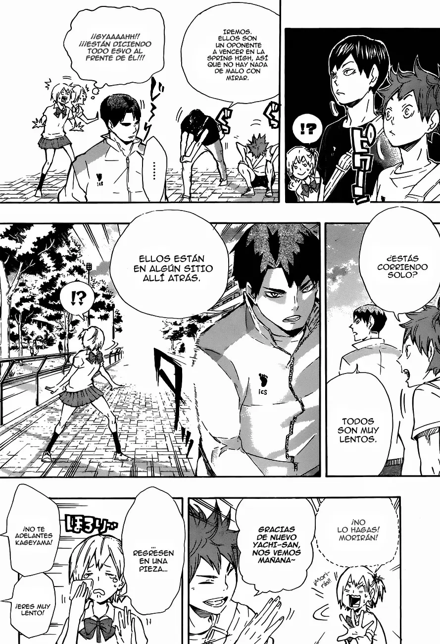 Haikyuu!! capítulo 77, página 4