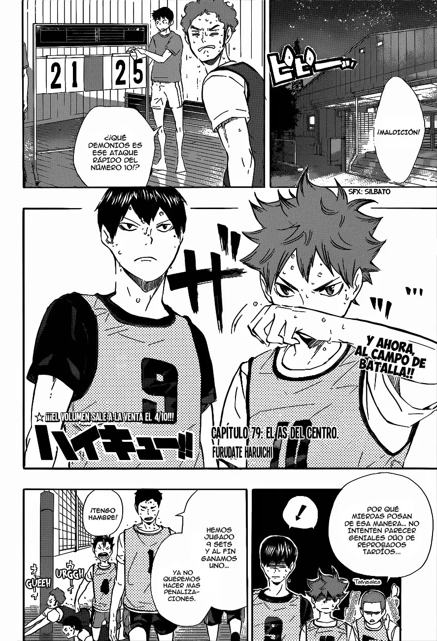 Haikyuu!! capítulo 79, página 2