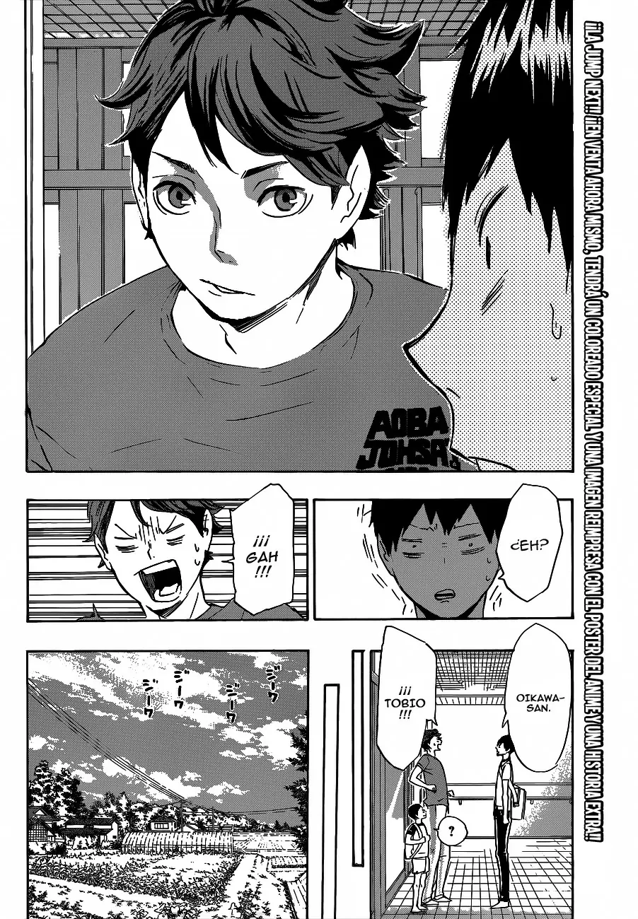Haikyuu!! capítulo 82, página 18