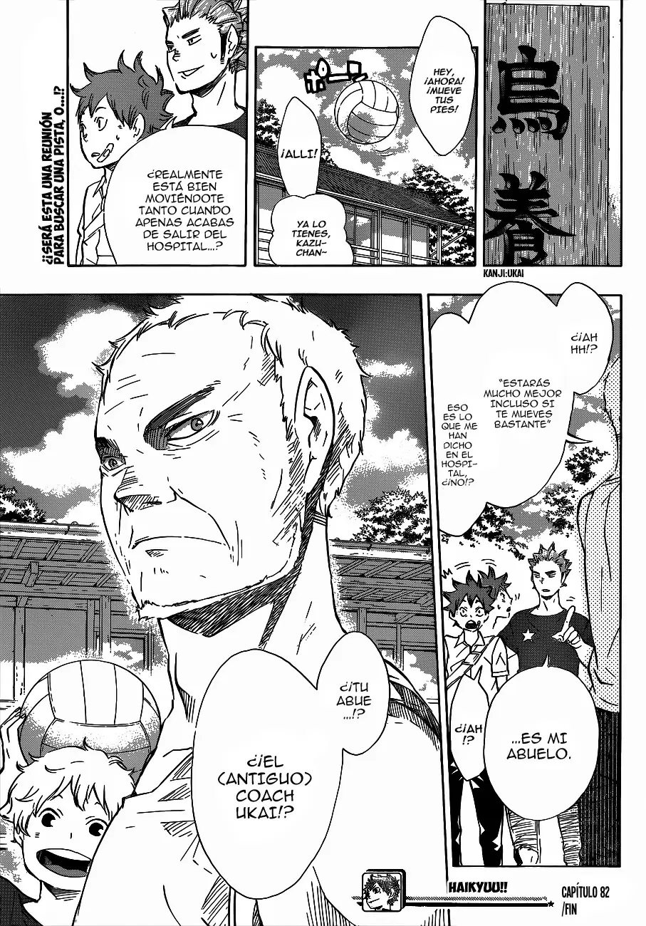 Haikyuu!! capítulo 82, página 19