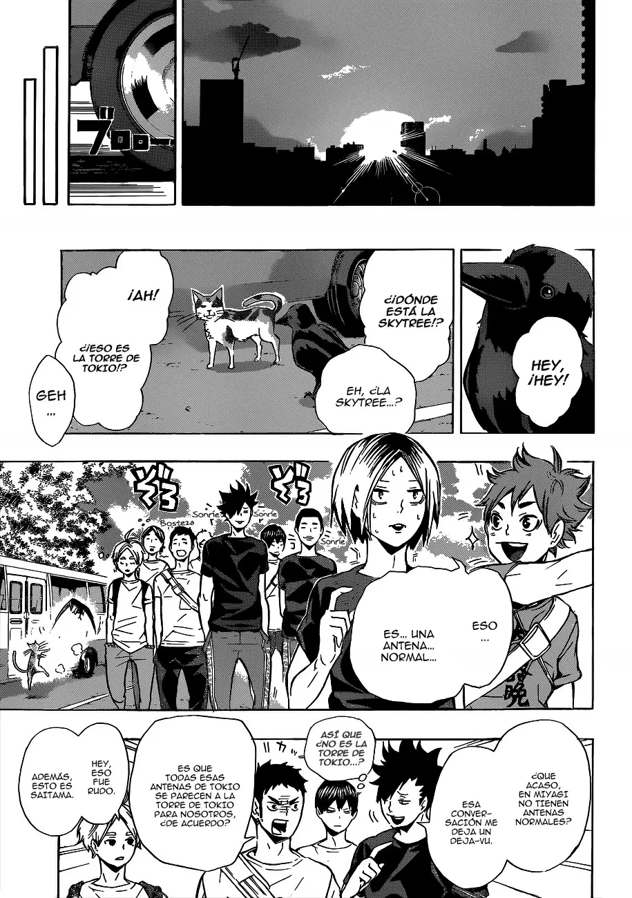 Haikyuu!! capítulo 85, página 3