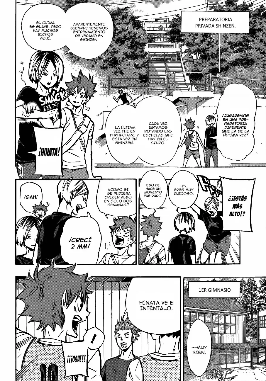 Haikyuu!! capítulo 85, página 4