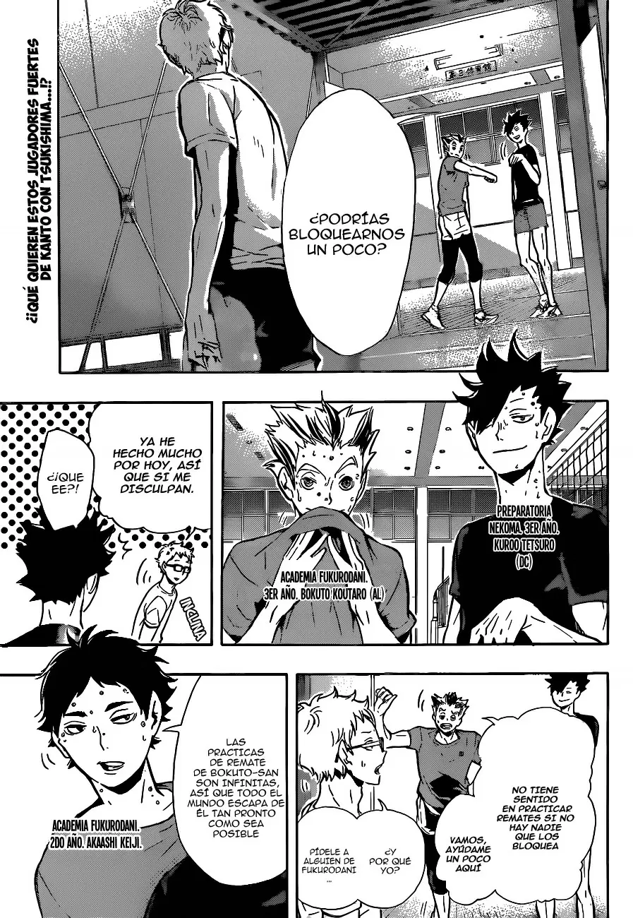 Haikyuu!! capítulo 86, página 3