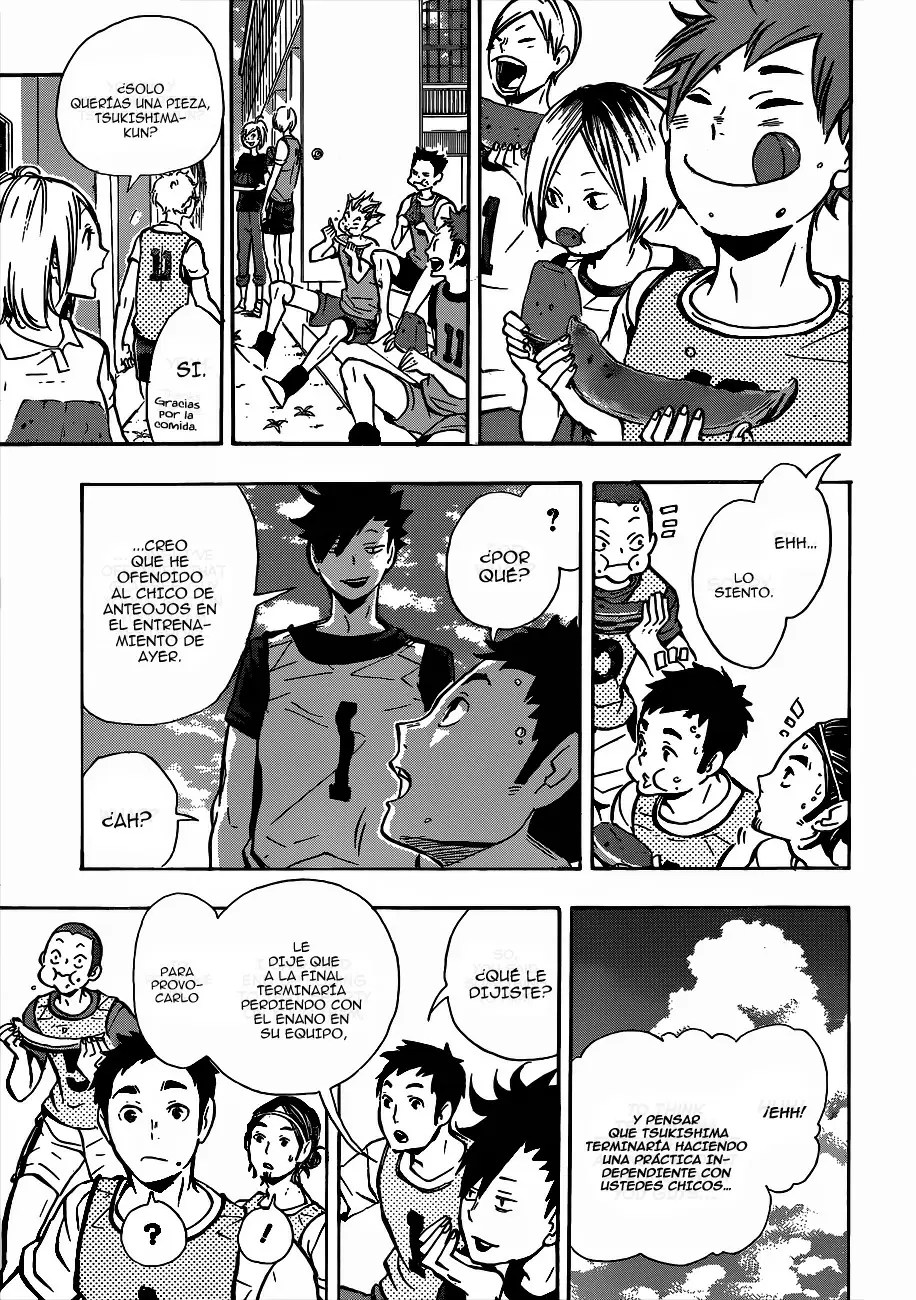 Haikyuu!! capítulo 86, página 17