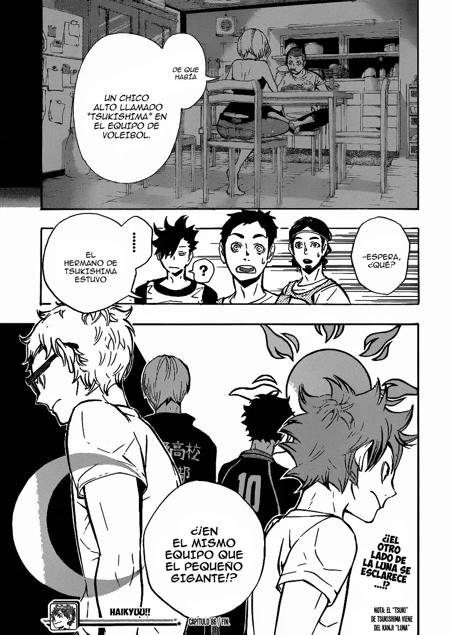 Haikyuu!! capítulo 86, página 19