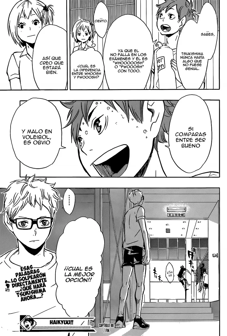 Haikyuu!! capítulo 88, página 18