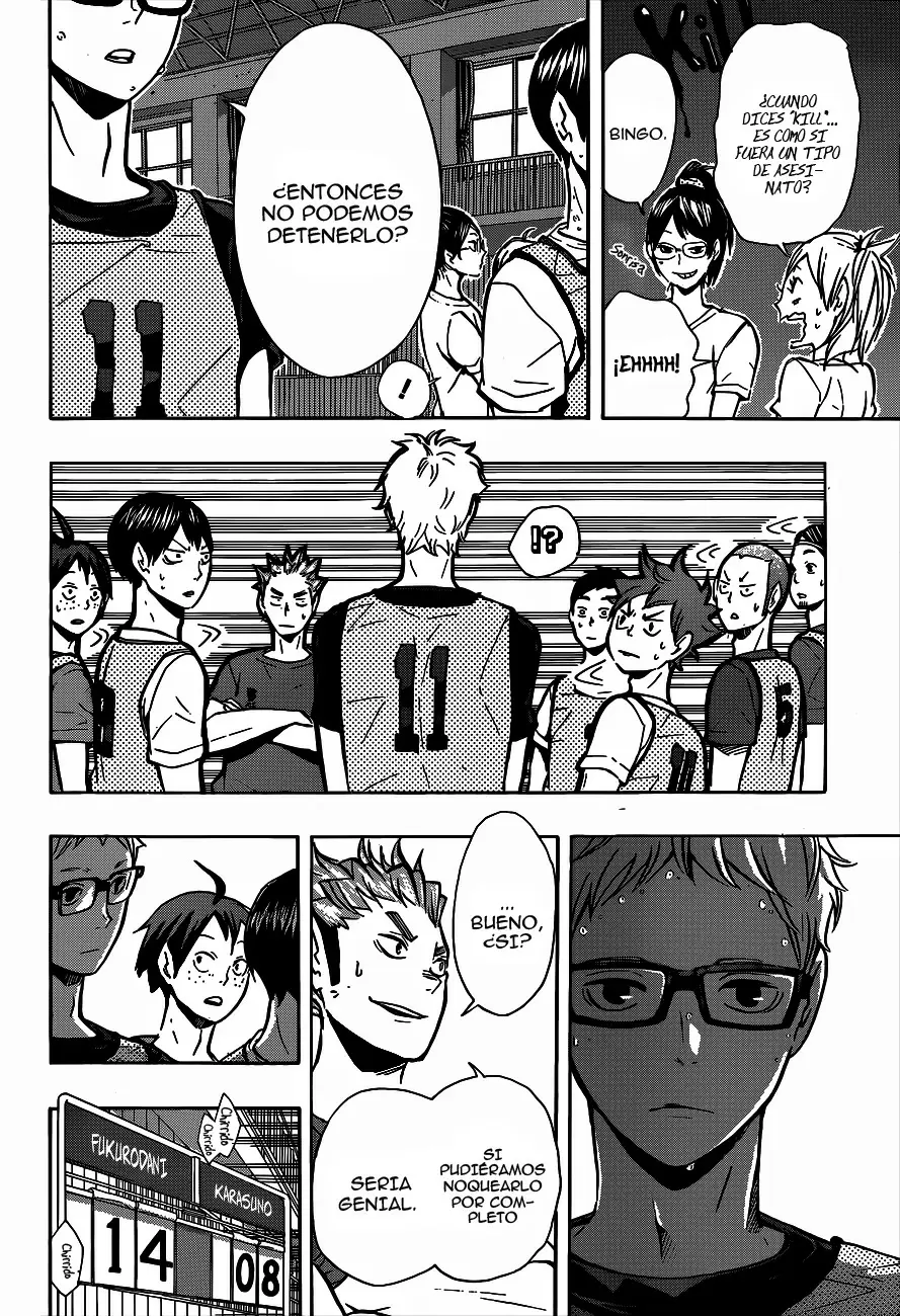 Haikyuu!! capítulo 89, página 13