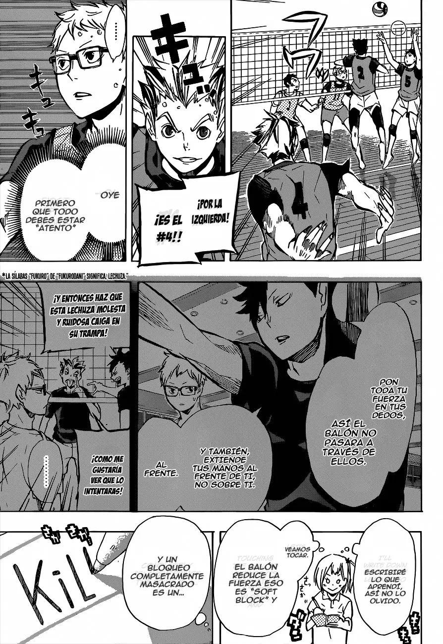 Haikyuu!! capítulo 89, página 14