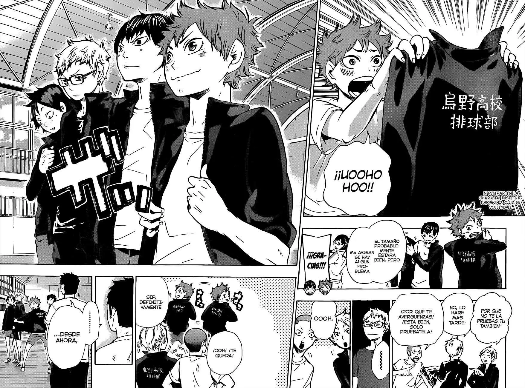 Haikyuu!! capítulo 9, página 15
