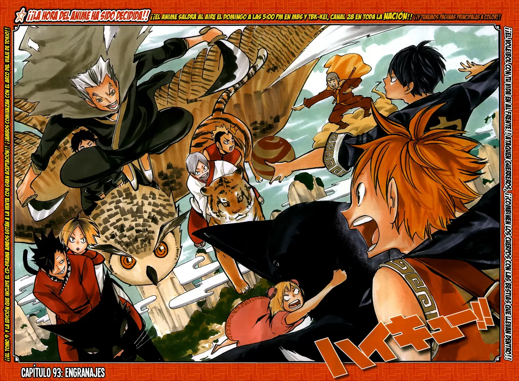Haikyuu!! capítulo 93, página 2