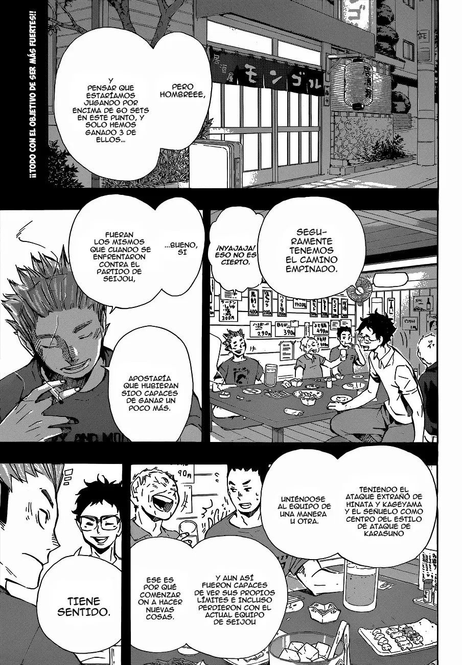 Haikyuu!! capítulo 93, página 3