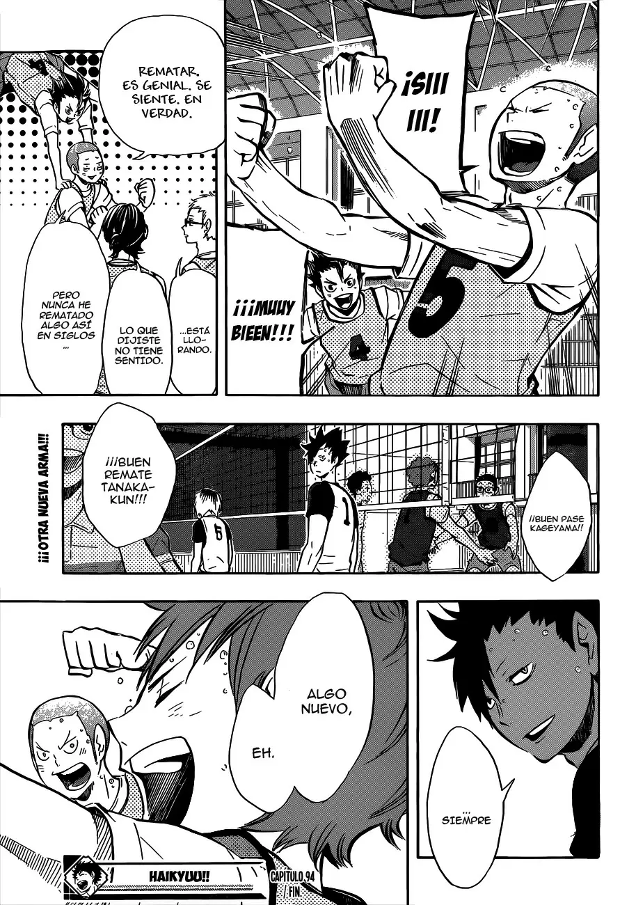 Haikyuu!! capítulo 94, página 18