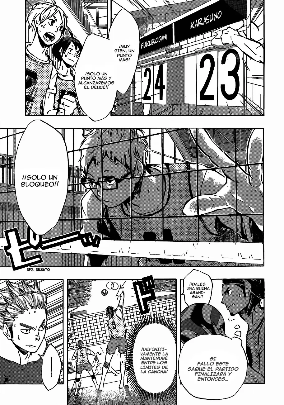 Haikyuu!! capítulo 95, página 15
