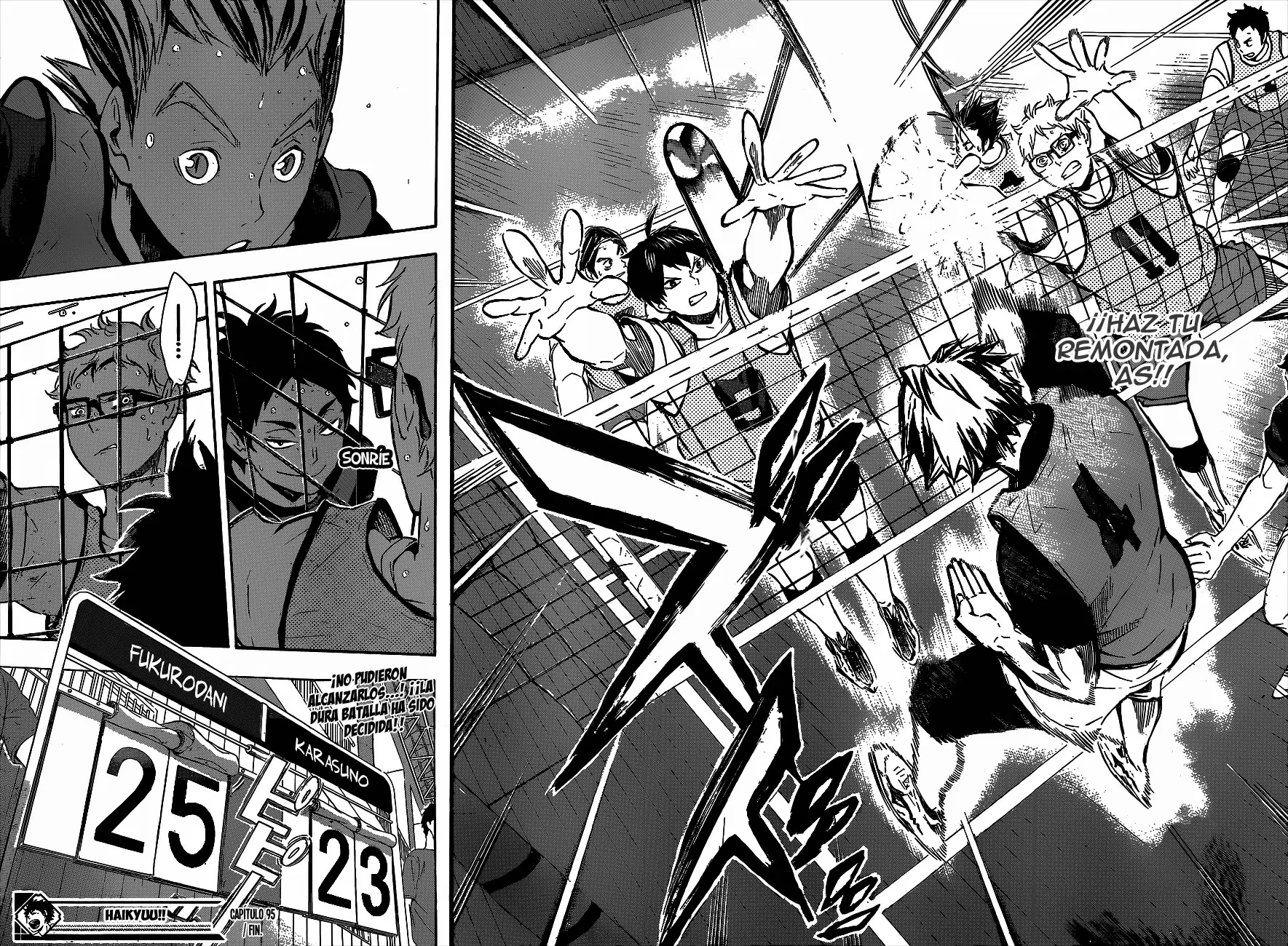 Haikyuu!! capítulo 95, página 18