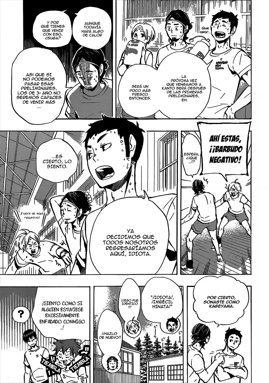 Haikyuu!! capítulo 96, página 13