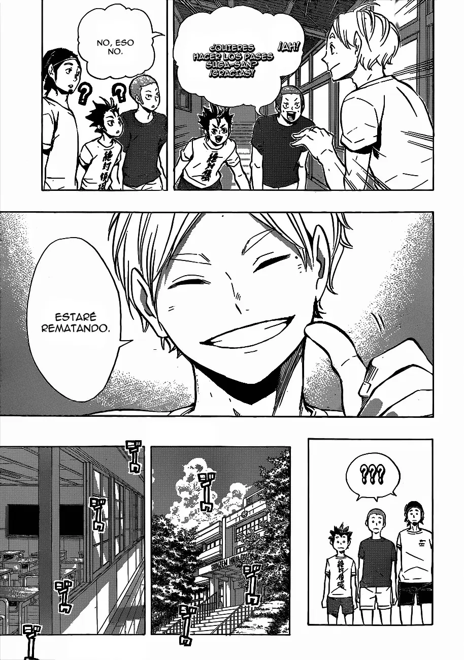 Haikyuu!! capítulo 96, página 15
