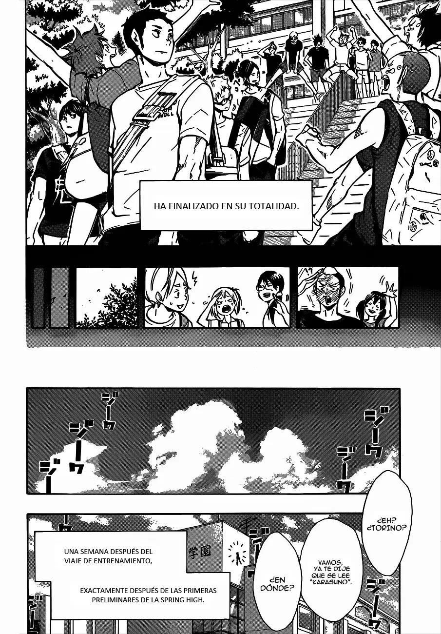Haikyuu!! capítulo 97, página 13