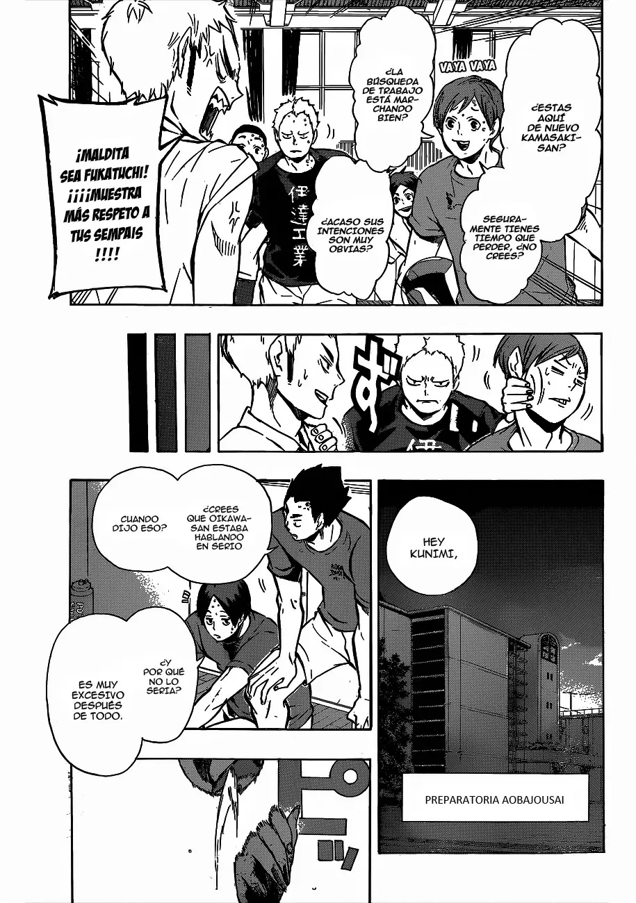 Haikyuu!! capítulo 97, página 16