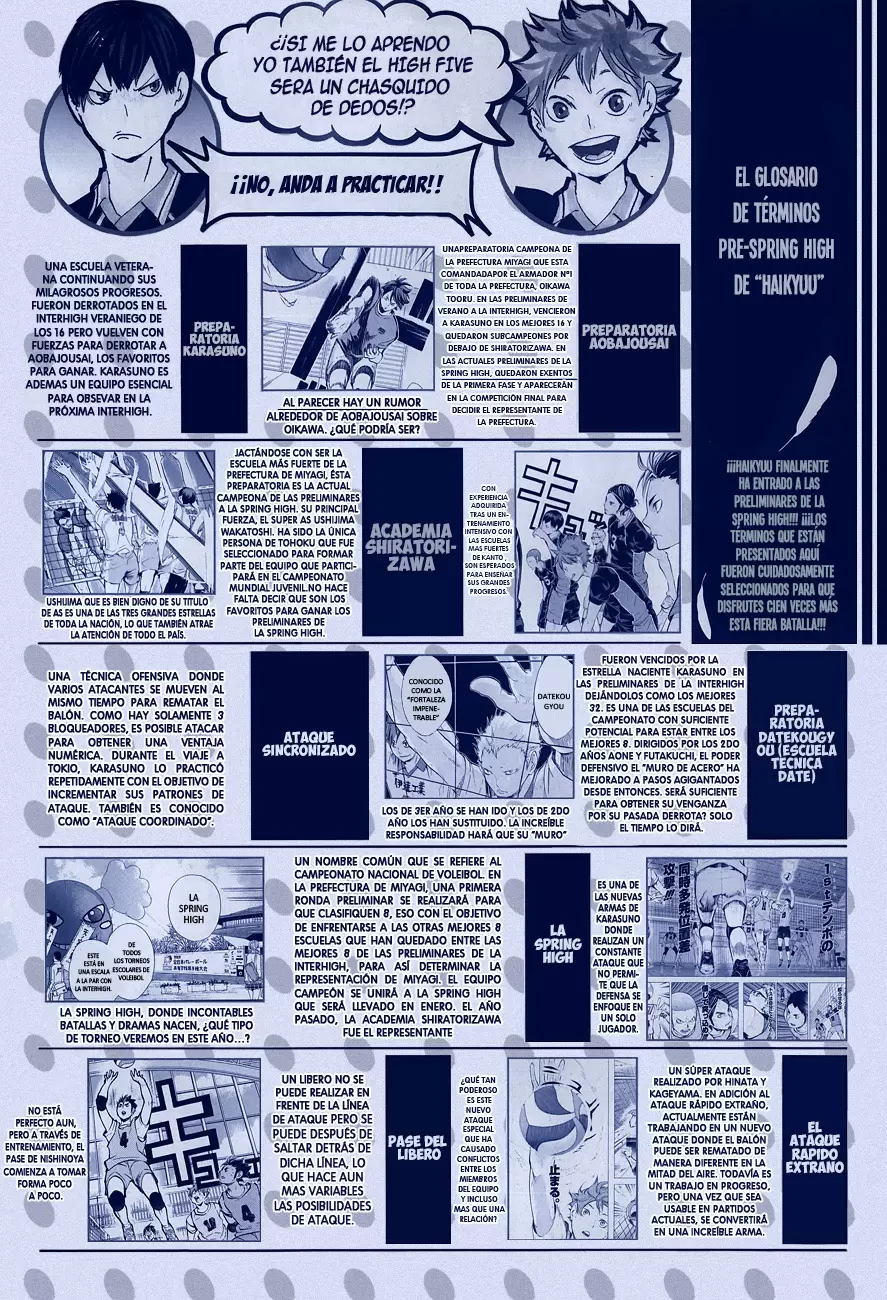 Haikyuu!! capítulo 99, página 8