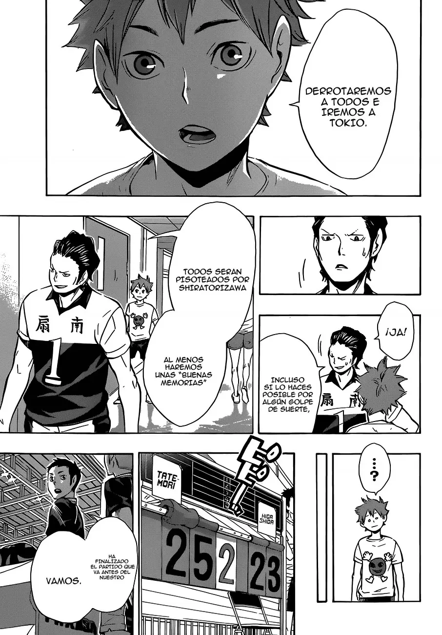 Haikyuu!! capítulo 99, página 15