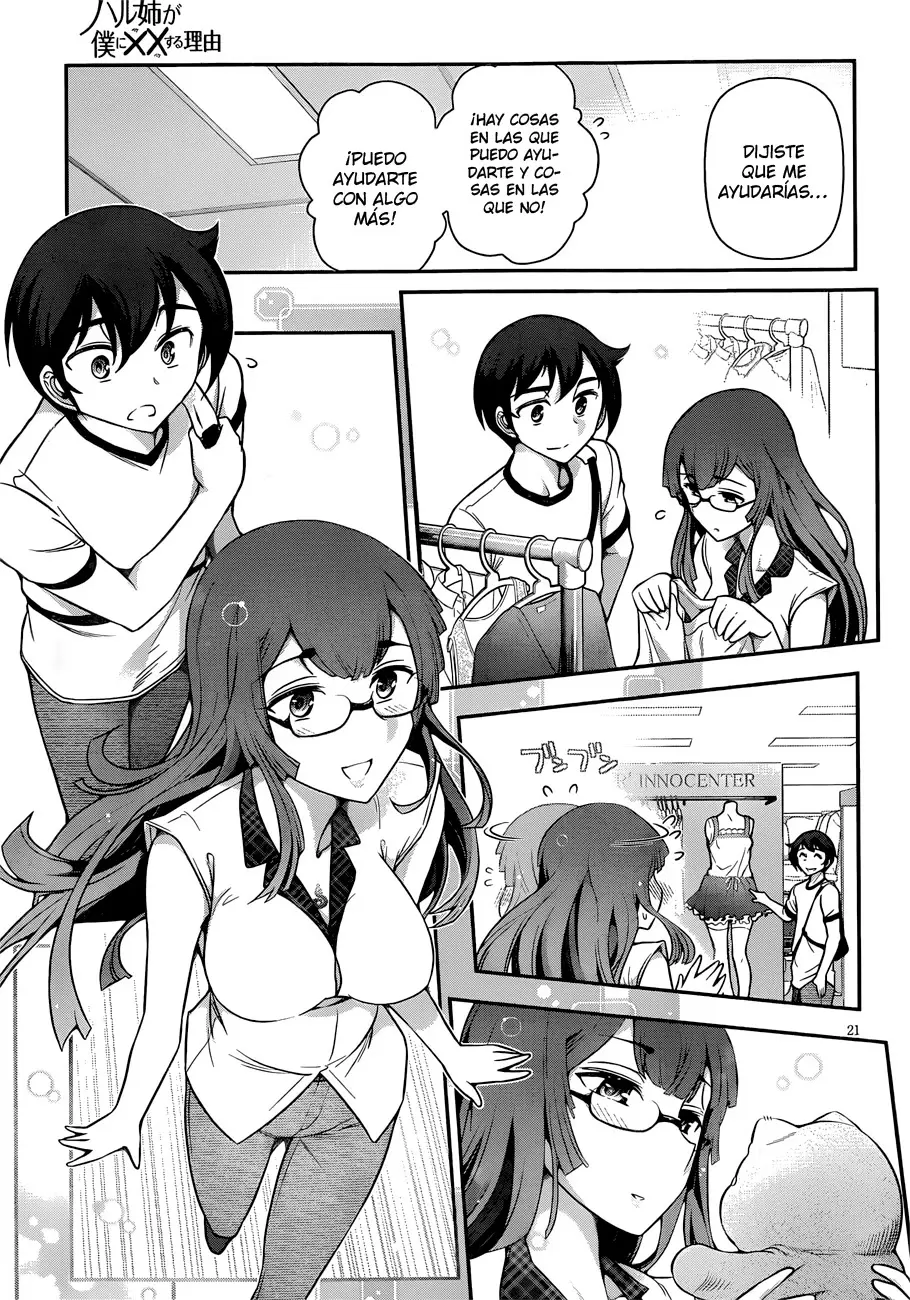 Haru-nee ga Boku ni XX Suru Riyuu capítulo 6, página 23