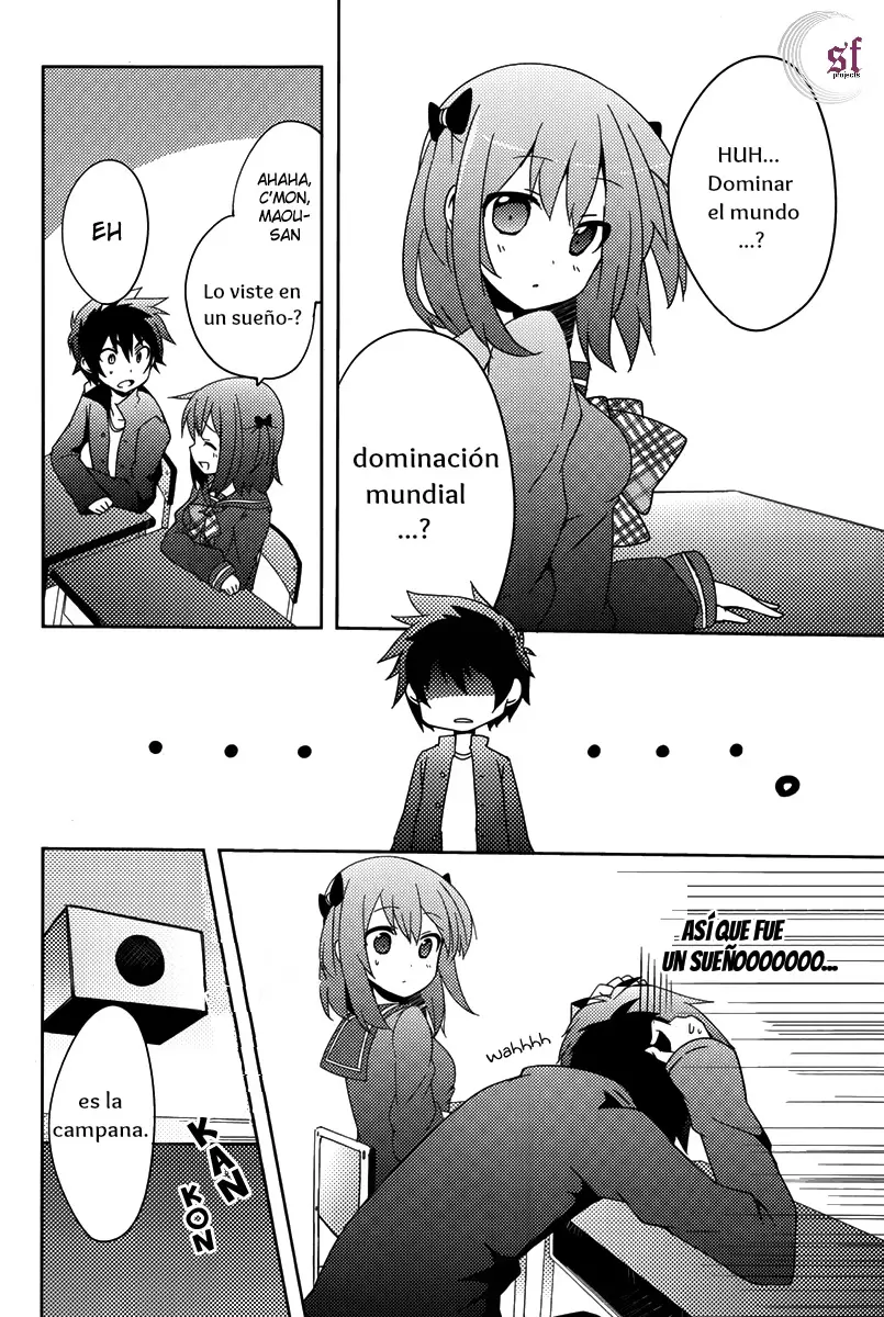 Hataraku Maou-sama! High School! capítulo 1, página 4