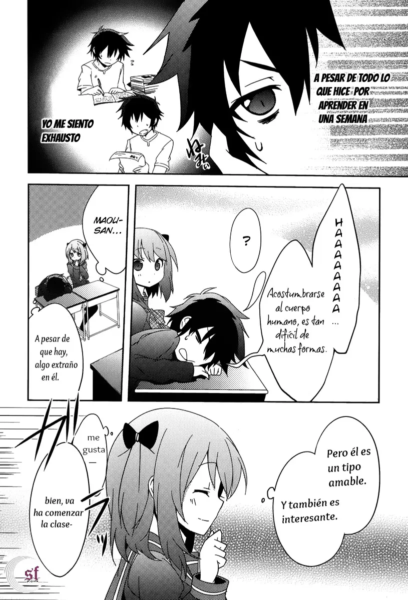 Hataraku Maou-sama! High School! capítulo 1, página 8