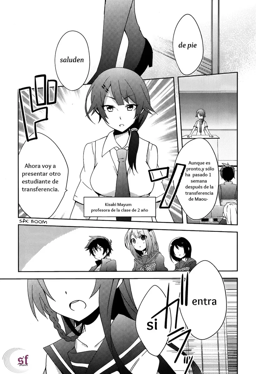 Hataraku Maou-sama! High School! capítulo 1, página 9