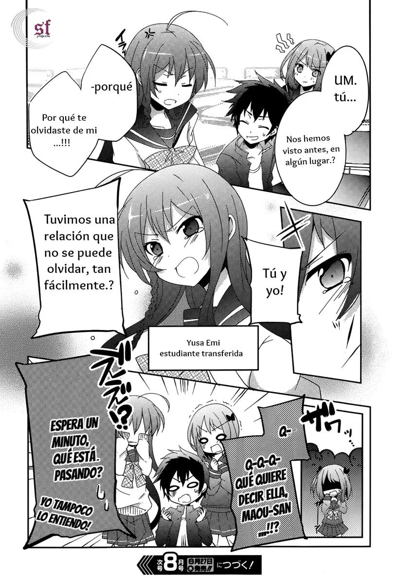 Hataraku Maou-sama! High School! capítulo 1, página 14