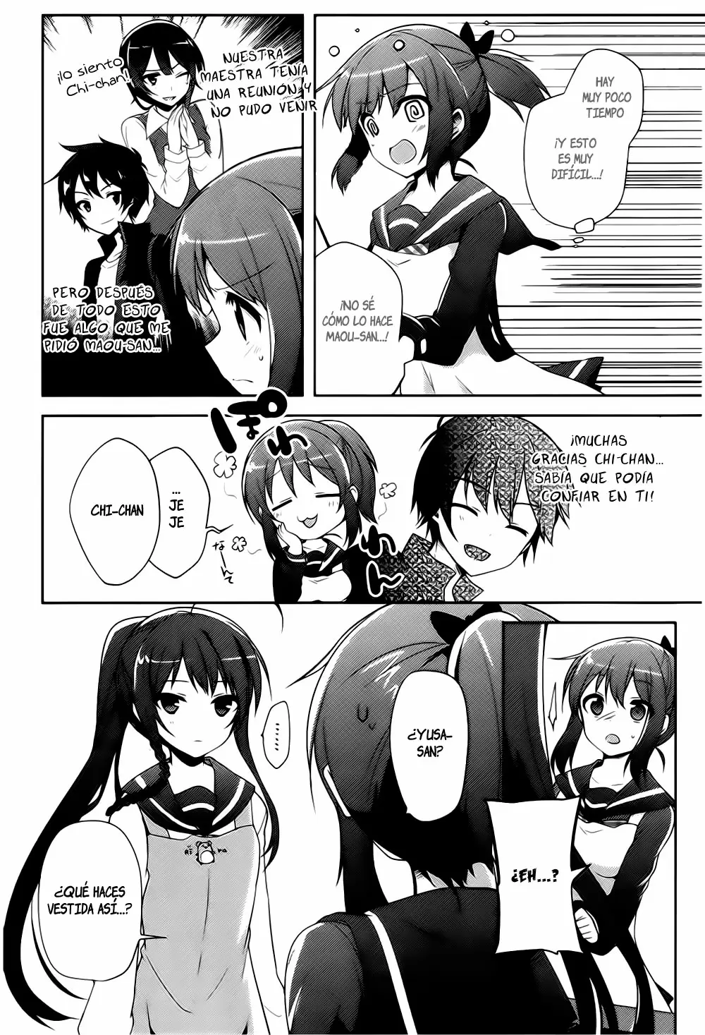 Hataraku Maou-sama! High School! capítulo 12, página 10