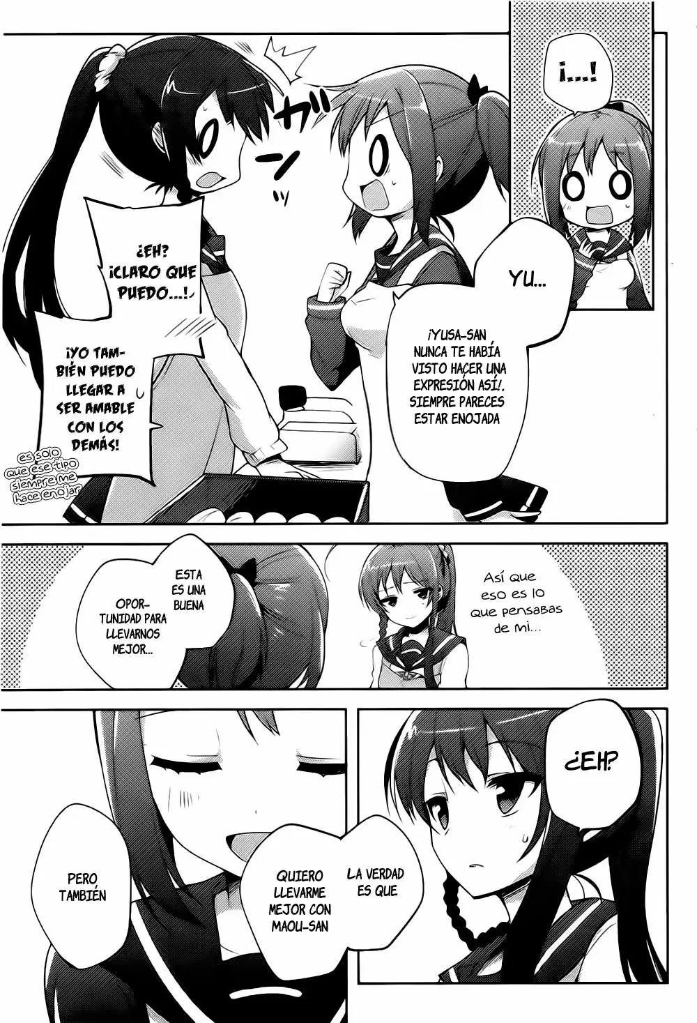 Hataraku Maou-sama! High School! capítulo 12, página 13