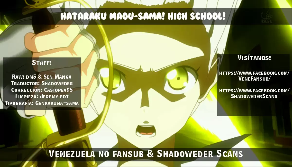 Hataraku Maou-sama! High School! capítulo 16, página 15
