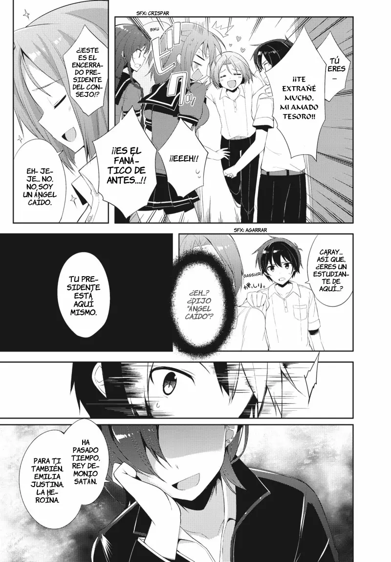 Hataraku Maou-sama! High School! capítulo 17, página 14