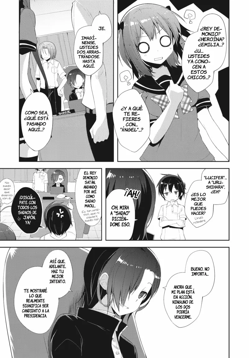 Hataraku Maou-sama! High School! capítulo 17, página 16
